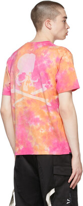 Mastermind Japan Orange Tie-Dye Logo T-Shirt