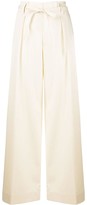 Thumbnail for your product : Forte Forte High-Waisted Pleated Trousers