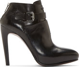 Thumbnail for your product : CNC Costume National Black Leather Nappone Ankle Boots