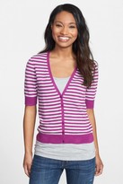 Thumbnail for your product : Caslon V-Neck Elbow Sleeve Cardigan