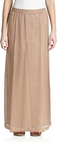 Thumbnail for your product : Brunello Cucinelli Silk Maxi Skirt