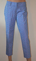 Thumbnail for your product : Ann Taylor Misses' & Petites' Blue & White Print Carnegie Cropped Pants $78.00