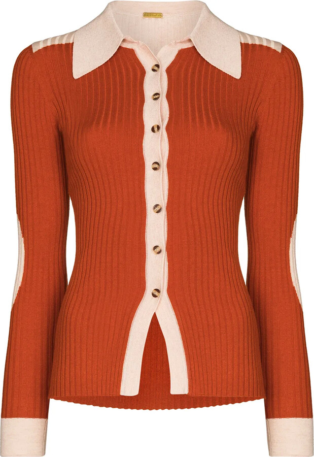 Dodo Bar Or Seth contrast-trim cardigan