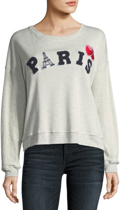 Rails Kelli Paris Cotton Pullover Sweatshirt