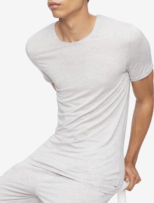 Calvin Klein Men's Ultra Soft Modern Modal Crewneck Lounge T-Shirt
