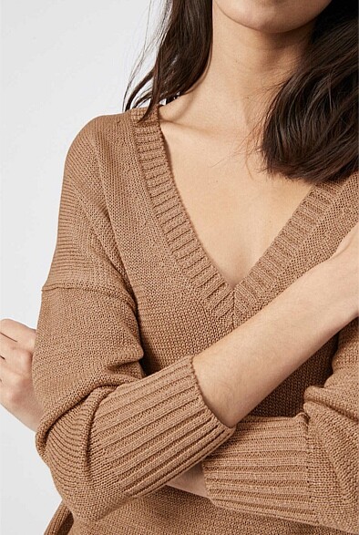 witchery cable knit jumper