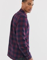 Thumbnail for your product : French Connection large gingham flannel shirt