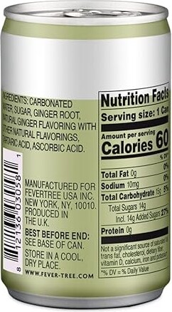 Fever-Tree Ginger Beer - Premium Quality Mixer