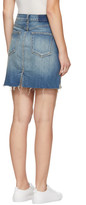 Thumbnail for your product : Amo Blue Denim Gemma Miniskirt