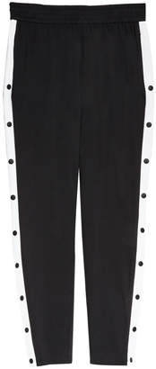 Alice + Olivia Bruce Low Rise Pull Up Track Pant