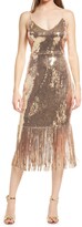 Thumbnail for your product : Lulus Anjou Sequin Fringe Sleeveless Midi Dress