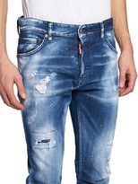 Thumbnail for your product : DSQUARED2 Cool Guy Country Wash Distressed Paint Splatter Jeans