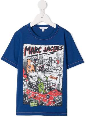 Little Marc Jacobs cartoon printed T-shirt