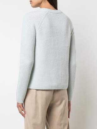 Vince ribbed knit cashmere sweater