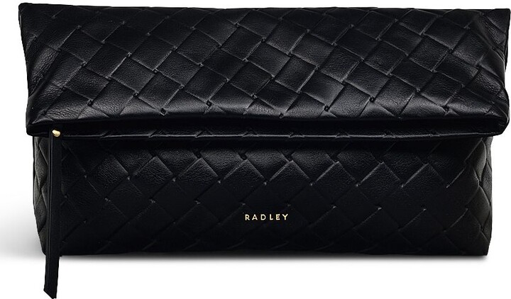 Radley Weaver Lane Medium Flapover Leather Clutch
