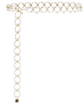 Thumbnail for your product : Rosantica Siviglia Faux Pearl-embellished Belt - Gold