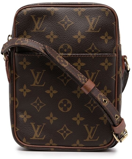 Louis Vuitton Petit Marceau Brown Canvas Shoulder Bag (Pre-Owned)