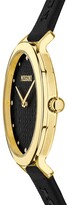 Thumbnail for your product : Missoni Lettering Leather Strap Watch, 38mm