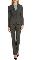 Thumbnail for your product : HUGO BOSS Jonina Vichy Check Suit Jacket