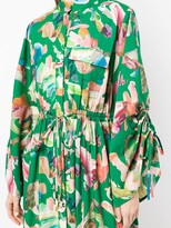 Thumbnail for your product : ALÉMAIS Arlo abstract-print shirt dress
