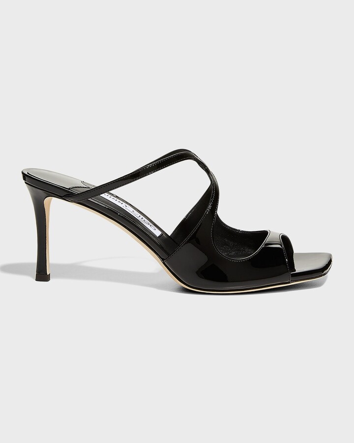 Jimmy Choo Patent Leather Sandals | Shop the world's largest 