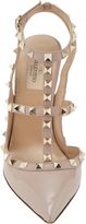 Thumbnail for your product : Valentino Women's Rockstud Slingback Pumps-Nude