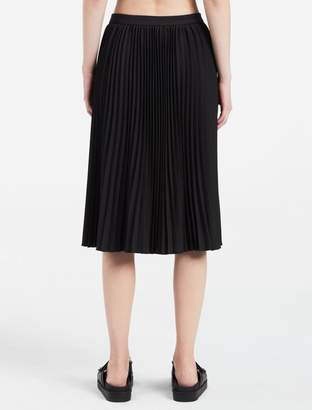 Calvin Klein lightweight pleated skirt