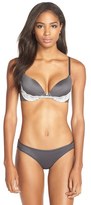 Thumbnail for your product : Betsey Johnson 'Forever Perfect' Lace Trim Push-Up Bra