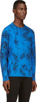 Thumbnail for your product : Balmain Pierre Blue Cotton Animal Print T-Shirt