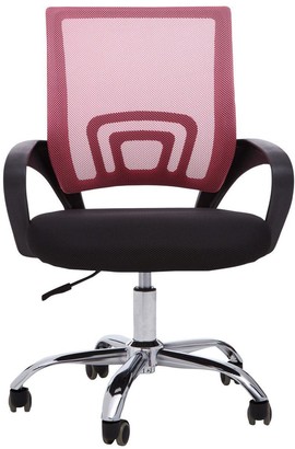 Premier Housewares Maurice Office Chair- Pink