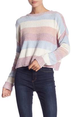 Romeo & Juliet Couture Multicolored Striped Knit Sweater