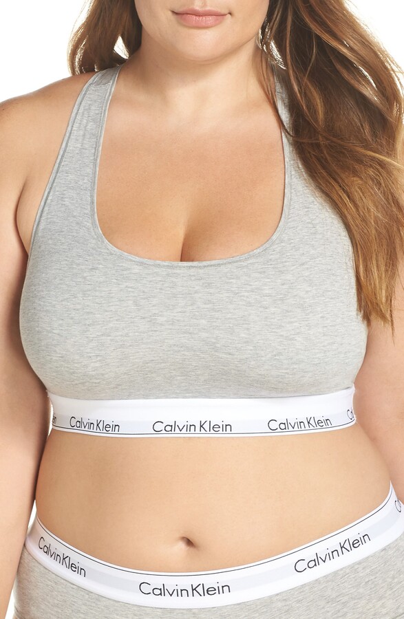 Calvin Klein Gray Women's Bras | Shop the world's largest 