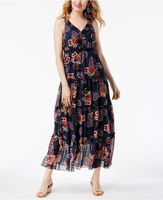 Style&Co. Style & Co Ruffled Maxi Dress, Created for Macy's