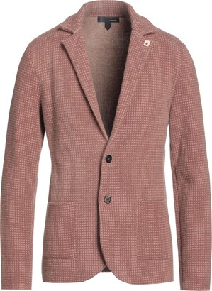 Lardini Suit Jacket Pastel Pink