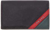 Thumbnail for your product : Prada Black Multi Compartment Wallet