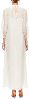 Thumbnail for your product : Valentino Cotton-Blend Lace Gown