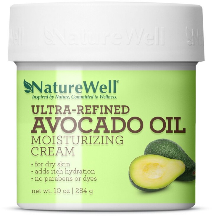 NatureWell Ultra Refined Avocado Oil Moisturizing Cream, 10 oz