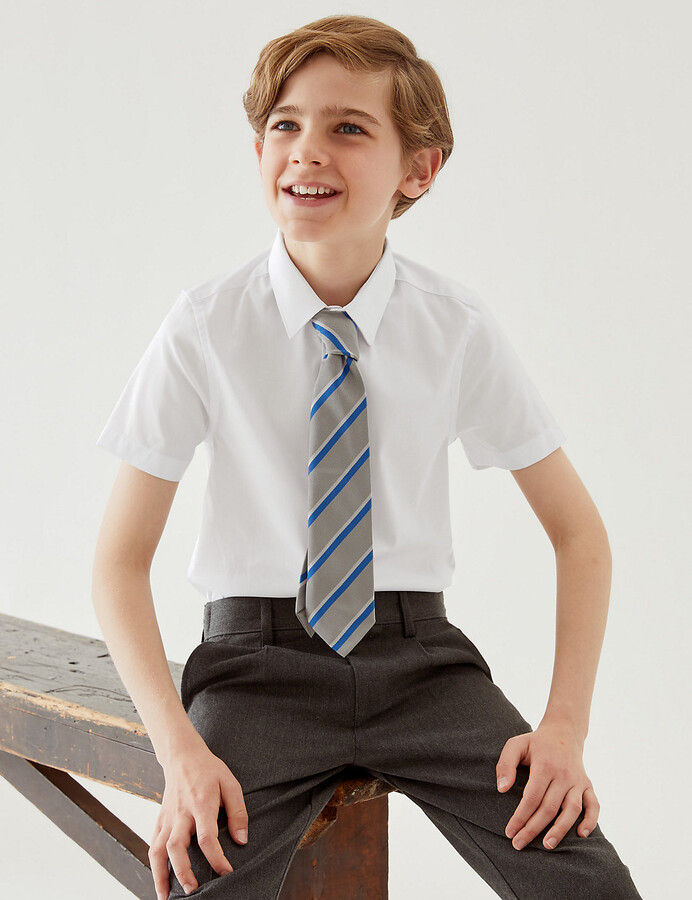 skinny fit school shirts