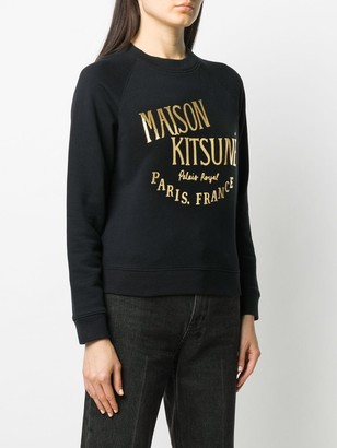 MAISON KITSUNÉ Logo Print Sweatshirt