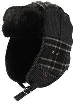 Thumbnail for your product : Ben Sherman Check Trapper Cap