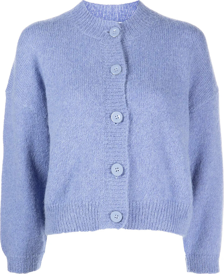 Rodebjer Button-Up Long-Sleeve Cardigan