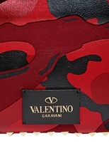 Thumbnail for your product : Valentino Medium Rockstud Camouflage Patchwork Bag