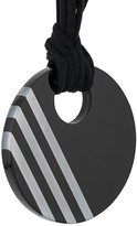 Thumbnail for your product : A.N.G.E.L.O. Vintage Cult 2000s Striped Circle Pendant Necklace