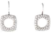 Thumbnail for your product : Tiffany & Co. 18K Diamond Cushion Drop Earrings