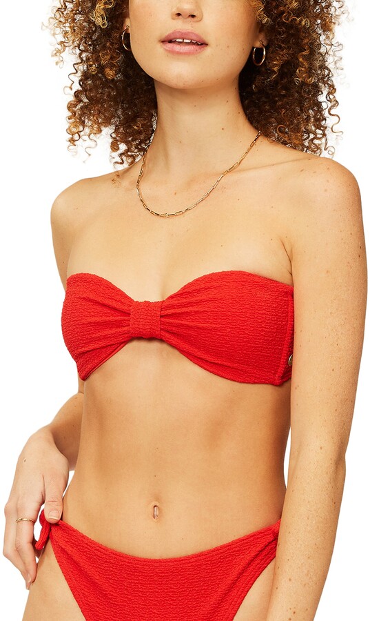 Bow Bandeau Bikini Top | Shop the world's largest collection of fashion |  ShopStyle