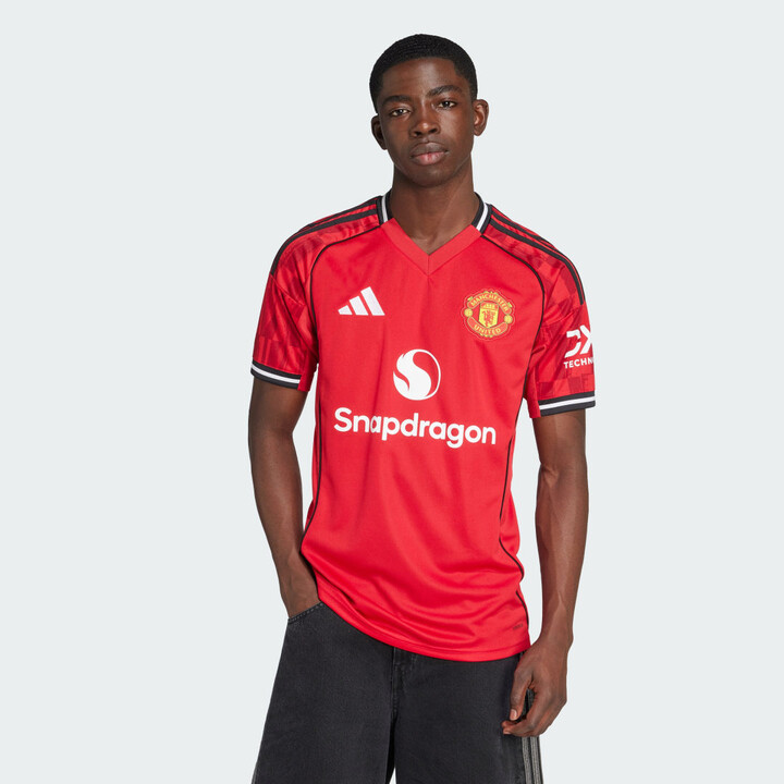 adidas Manchester United 25/26 Home Jersey Mufc Red XS Mens