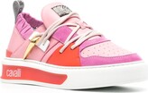Thumbnail for your product : Roberto Cavalli Logo-Print Low-Top Sneakers
