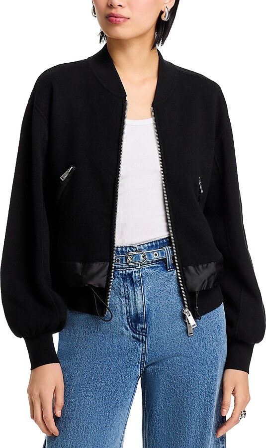 3.1 Phillip Lim Double Layer Bomber Jacket