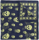 Alexander McQueen skull motif scarf 