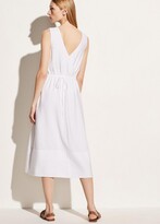 Thumbnail for your product : Vince Sleeveless Cross Back Dress